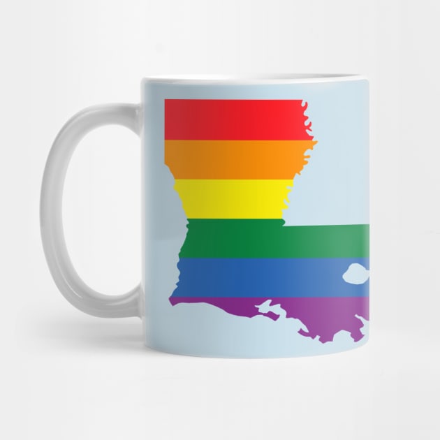 Louisiana state LGBT Pride by FiftyStatesOfGay